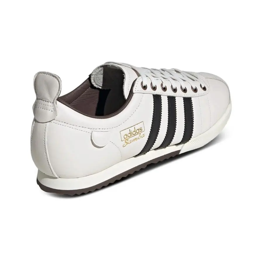 Adidas shoes - SAMBA 62 - SAMBA - JQ5104 - WHITE/BLACK/BROWN 1
