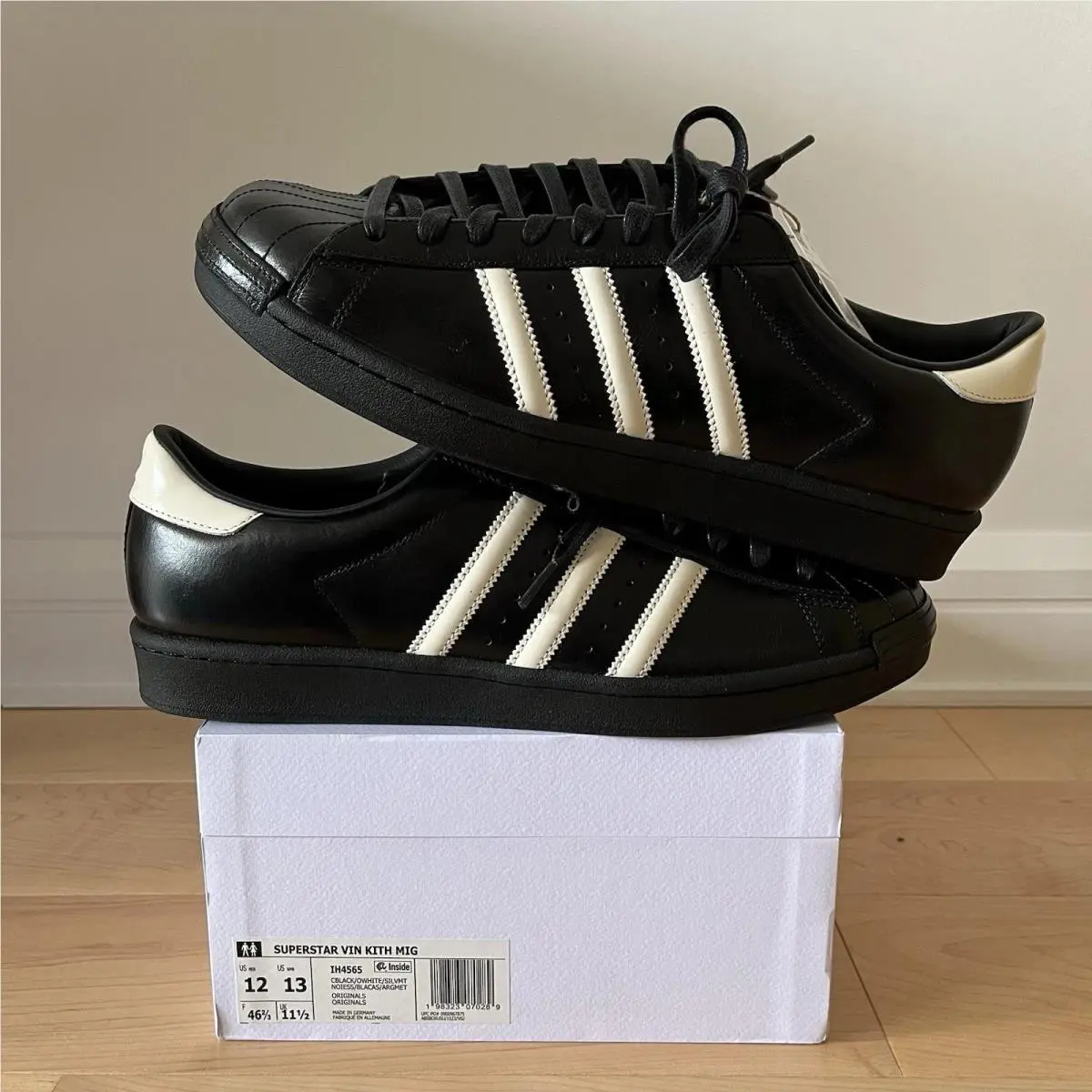 Adidas shoes - adidas Superstar - Superstar - IH4565 - Black 10