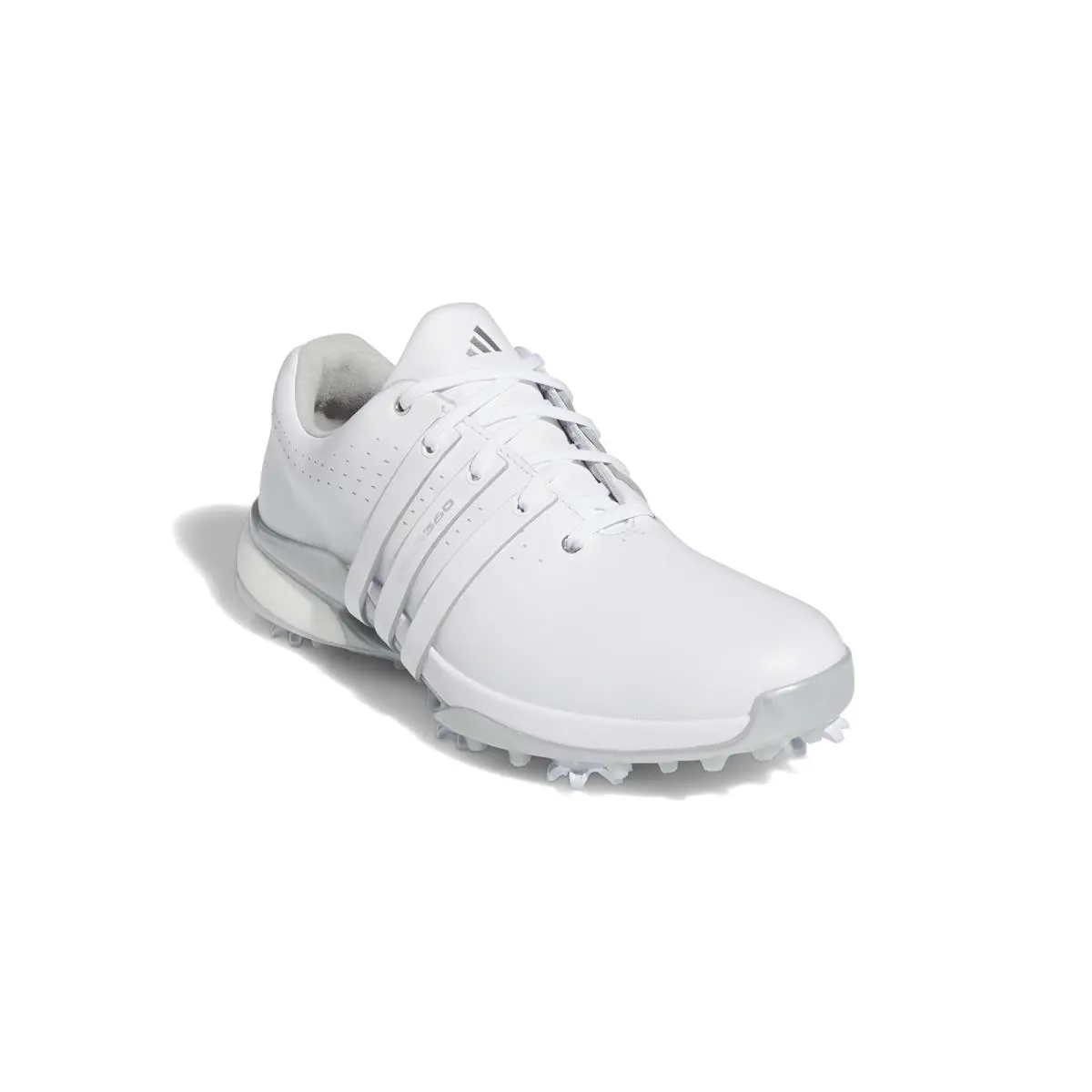 Woman`s Sneakers Athletic Shoes Adidas Golf Tour360 24 Golf Shoes - Footwear White/Footwear White/Silvermet