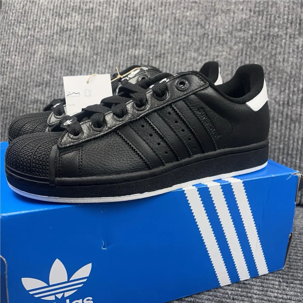Adidas shoes - Superstar Ii - Superstar - JR0029 - Black (UPC: 4067904378549) 0