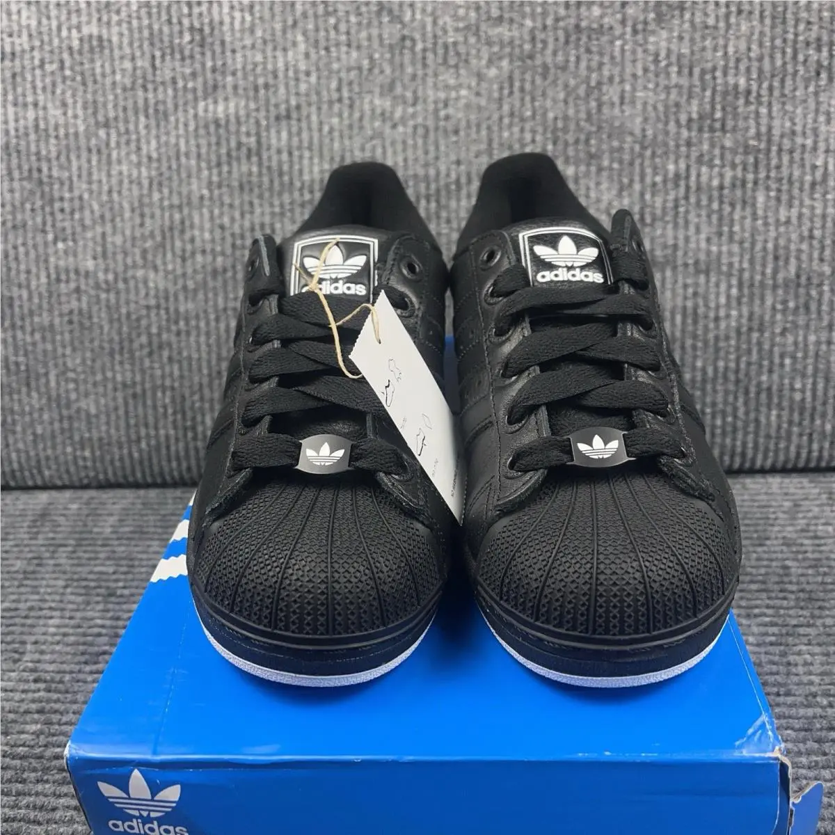 Adidas shoes - Superstar Ii - Superstar - JR0029 - Black (UPC: 4067904378549) 2