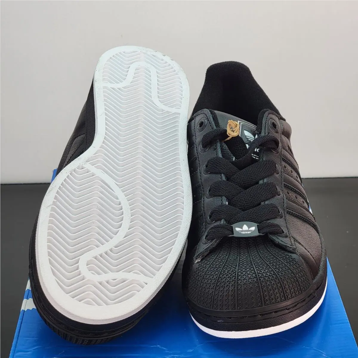 Adidas shoes - adidas Superstar - Superstar - JR0029 - Black 5