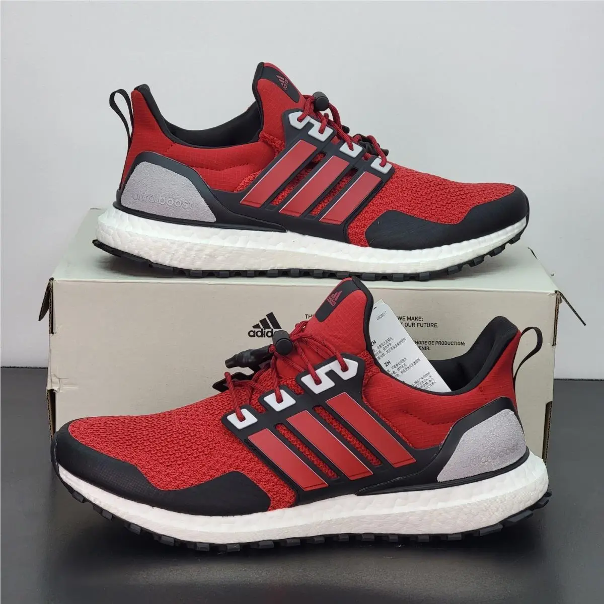 Adidas Ultraboost 1.0 Atr Mens Size 8 Team Power Red Core Black JS2975