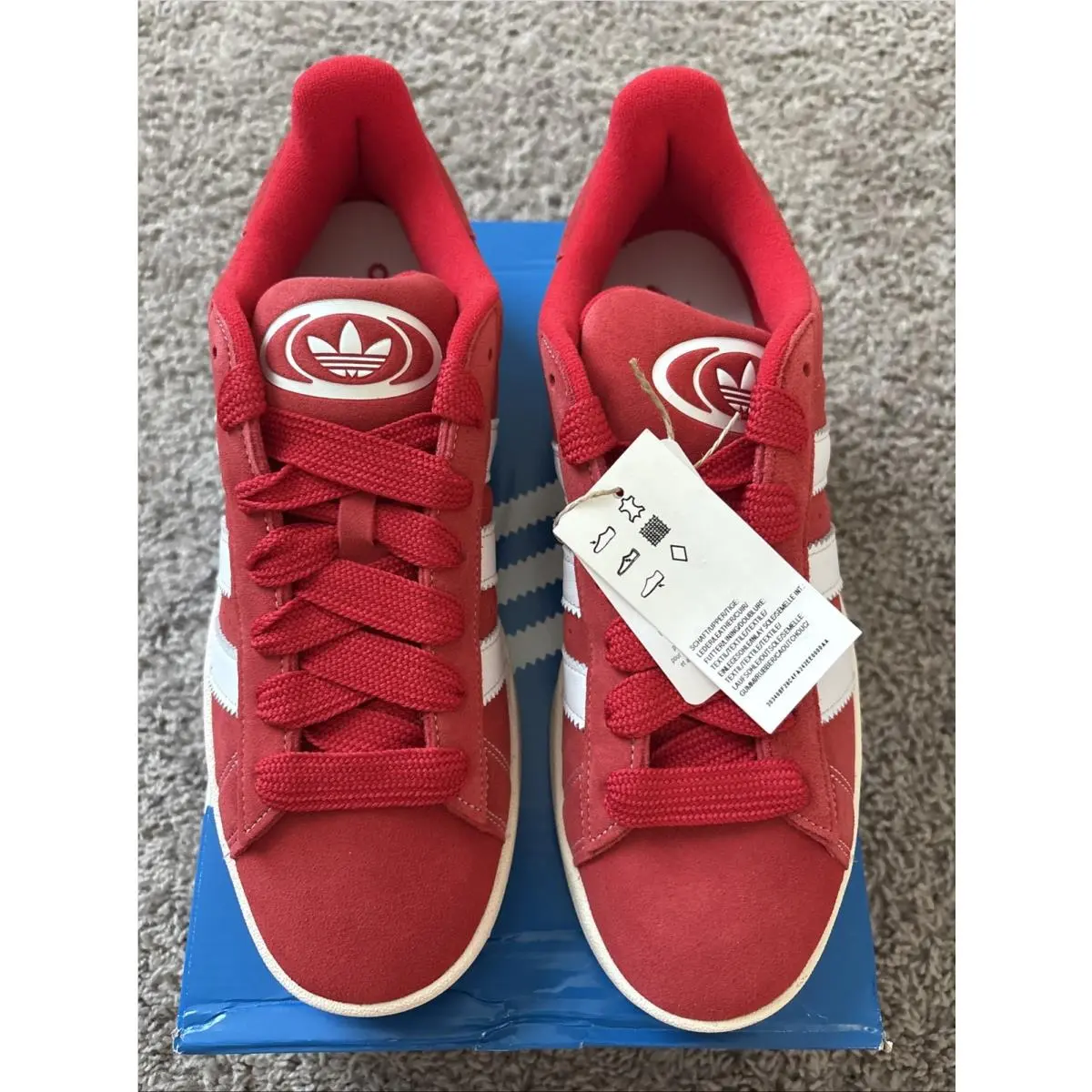 Adidas shoes - adidas Campus 00s - Campus - H03474 - Red 0