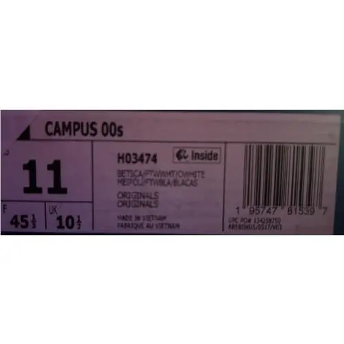Adidas shoes - adidas Campus - Campus - H03474 - Red 3