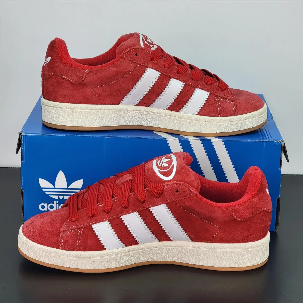 Adidas shoes - adidas Campus 00s - Campus - H03474 - Red 0