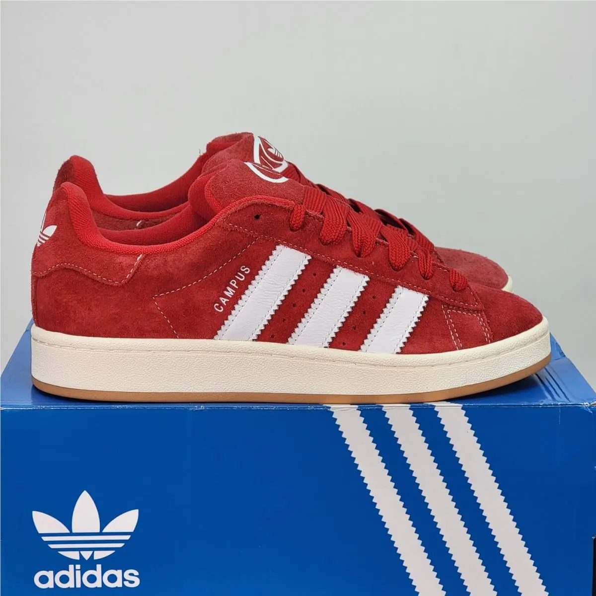 Adidas shoes - adidas Campus 00s - Campus - H03474 - Red 2