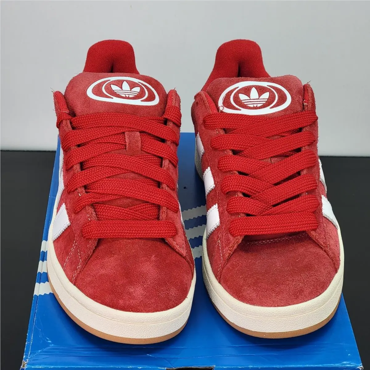 Adidas shoes - adidas Campus 00s - Campus - H03474 - Red 3
