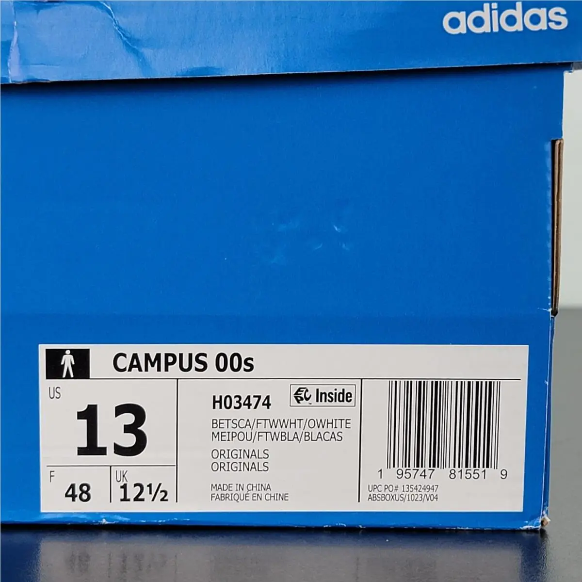 Adidas shoes - adidas Campus 00s - Campus - H03474 - Red 6