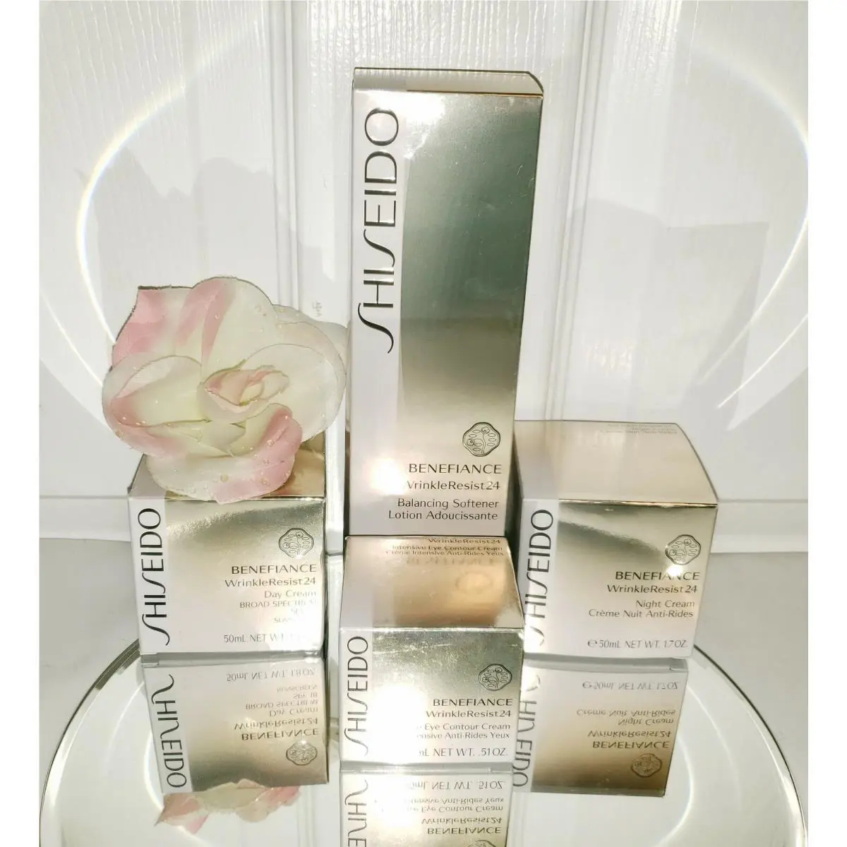 Shiseido Benefiance WrinkleResist24 Skincare Toner Day Night Eye Cream You Pick
