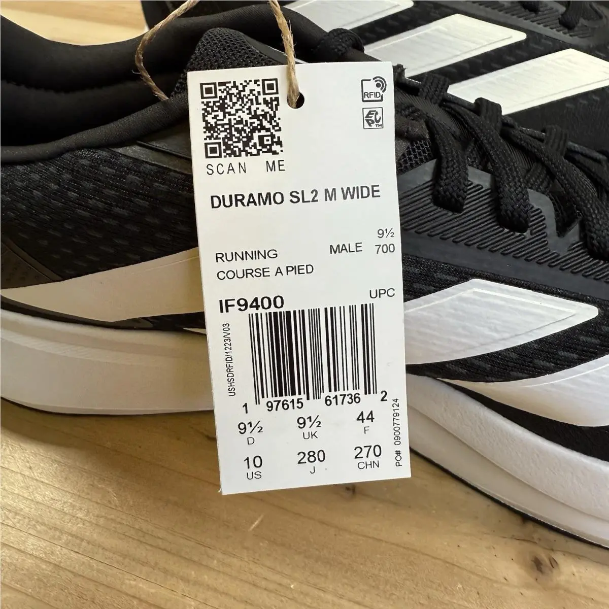 Adidas shoes - adidas Duramo SL - Duramo - If9400 - Black 8