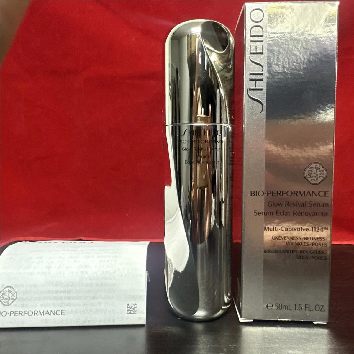Shiseido Bio-performance Glow Revival Serum Multi Capisolve1124 Size 1.6oz/ 50ml