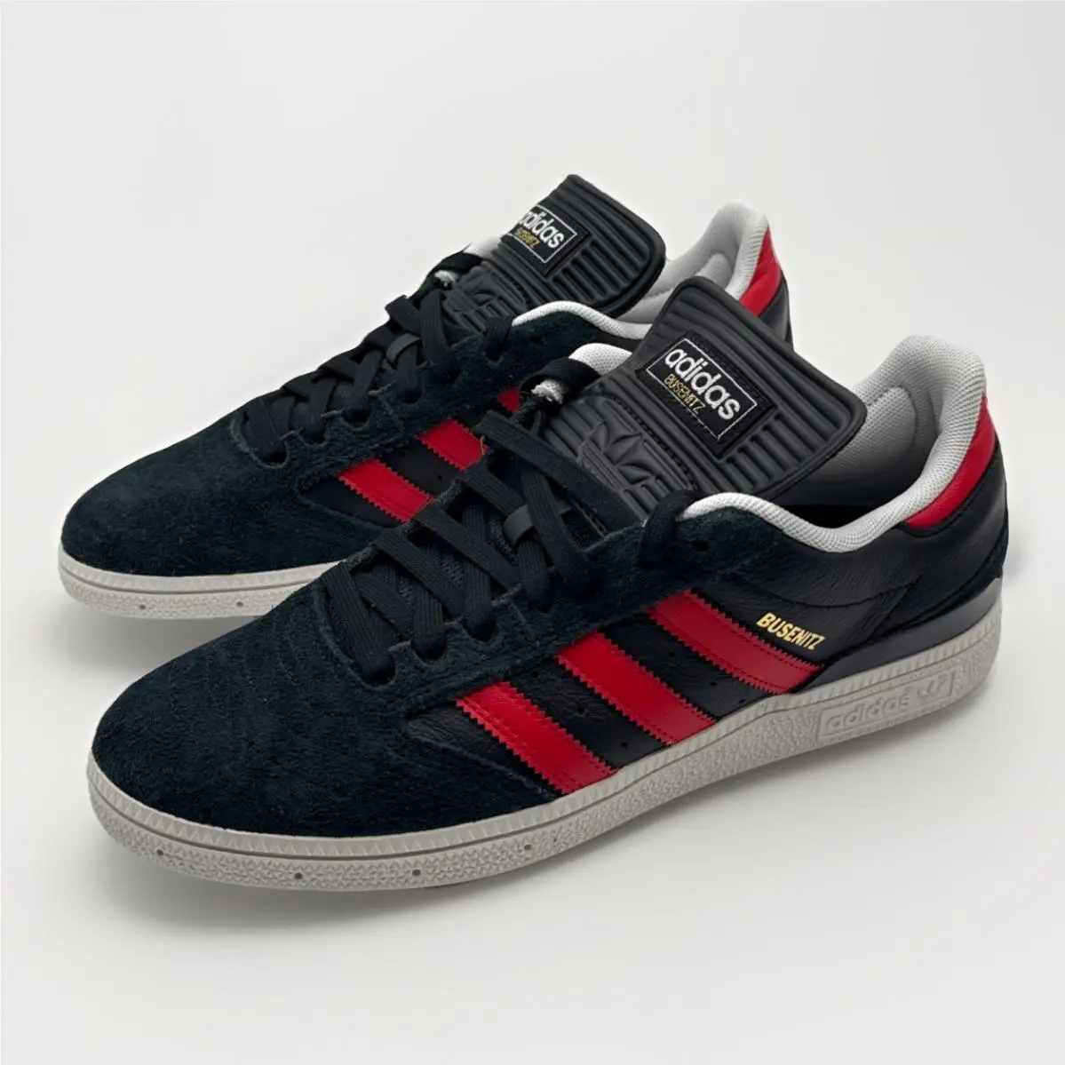 Adidas Men`s Busenitz Pro JP8606 Core Black/ Better Scarlet/ Cloud White Size 9