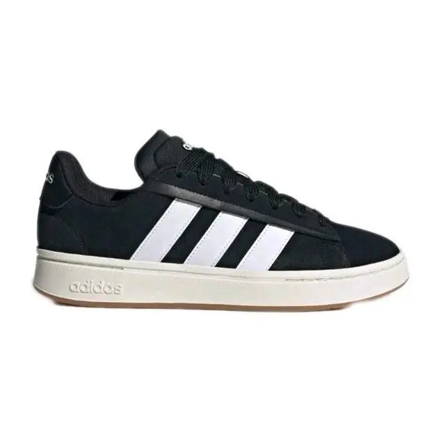 Adidas Grand Court Alpha 00s Black White Gum Mens Athletic Sneaker Sz 12 - Black, Manufacturer: Black White Gum