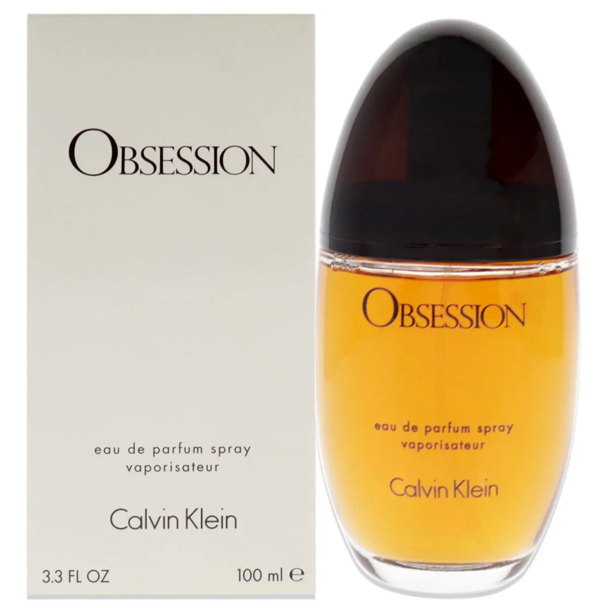 Pack of 2 Obsession by Calvin Klein For Women - 3.3 oz Edp Spray