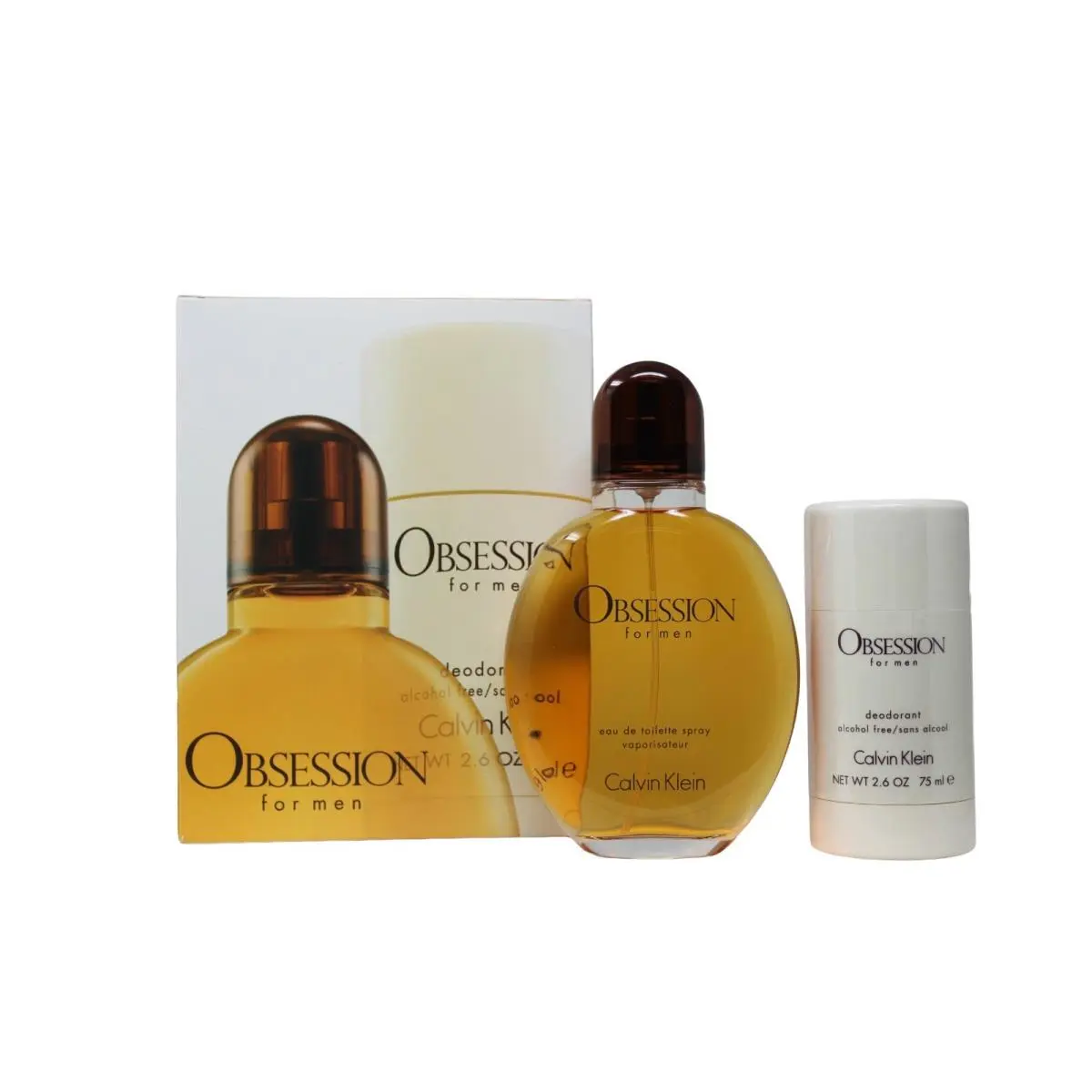 Calvin Klein Obsession Men 2 Piece Travel Edition Eau DE Toilette Spray 125ML