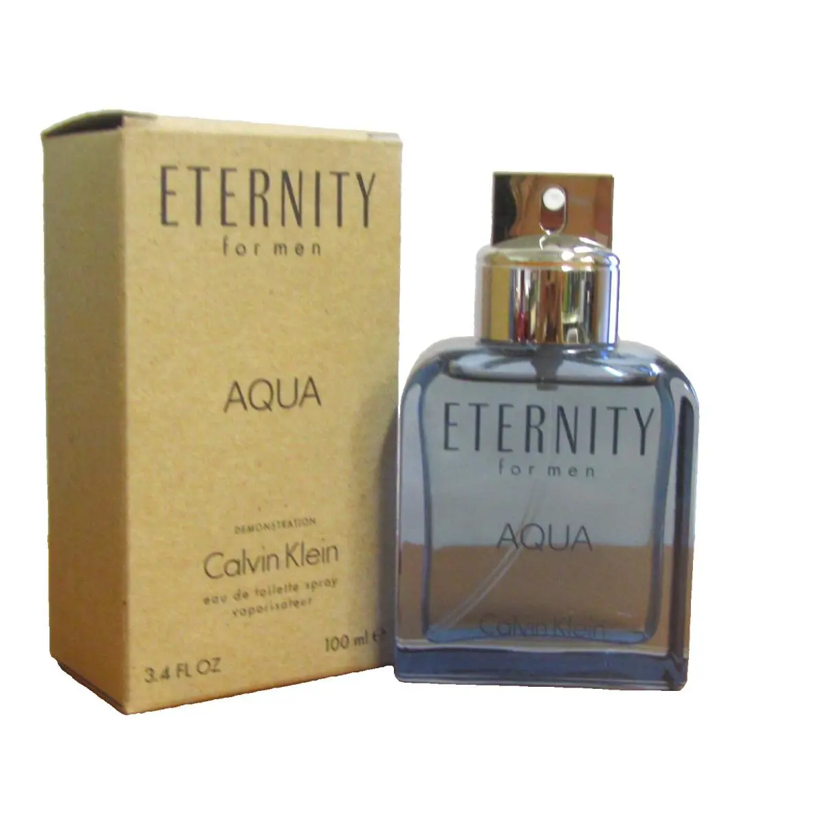 Eternity Aqua By Calvin Klein Men Cologne 3.4 oz Eau De Toilette Spray Tester
