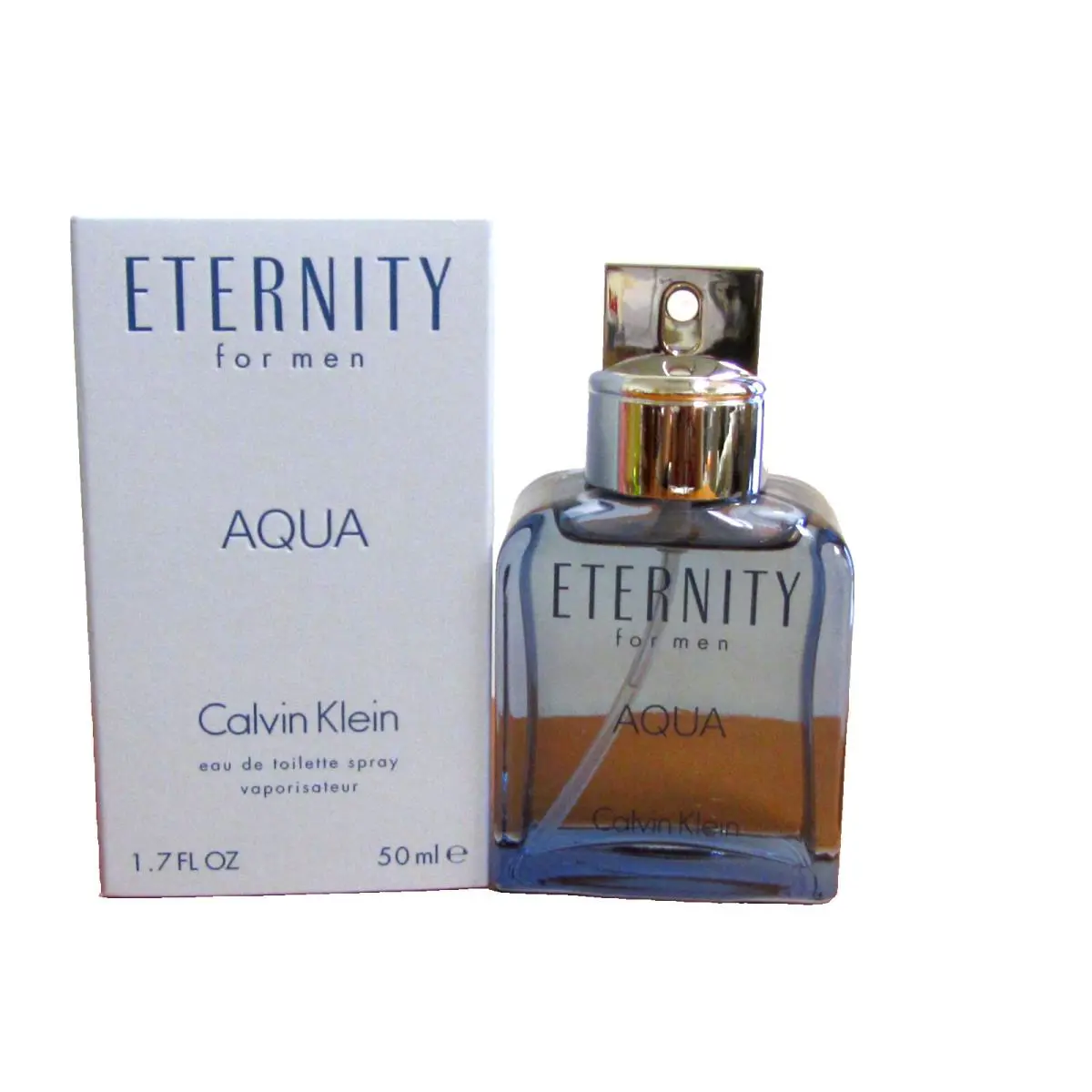 Eternity Aqua By Calvin Klein Men Cologne 1.7 oz / 50ml Eau De Toilette Spray