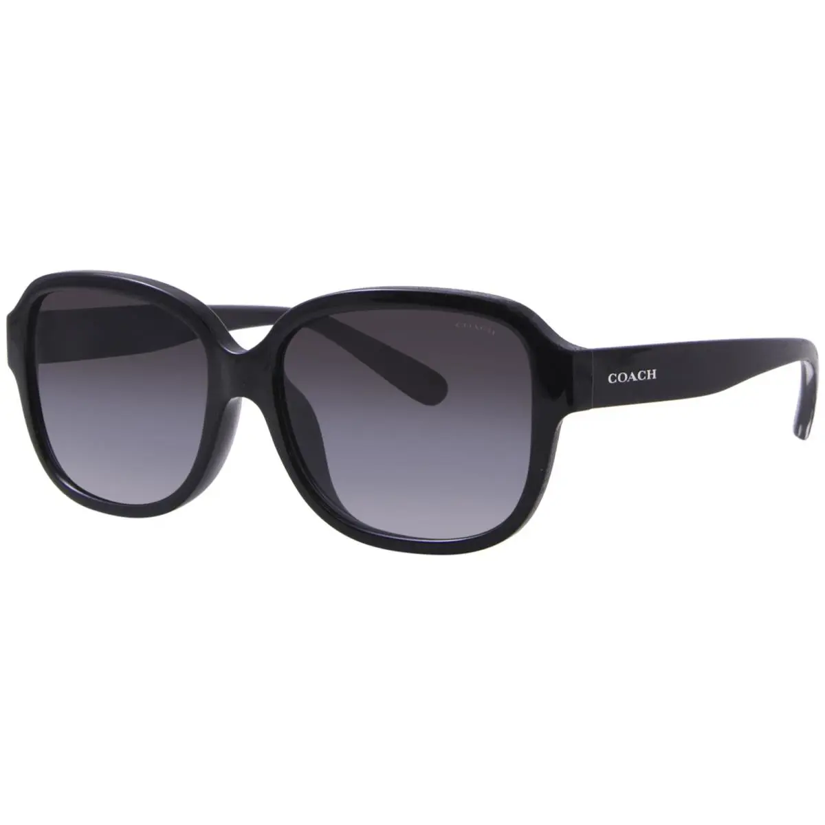 Coach L1153 HC8298U 50028G Sunglasses Women`s Black/dark Grey Gradient 57-mm
