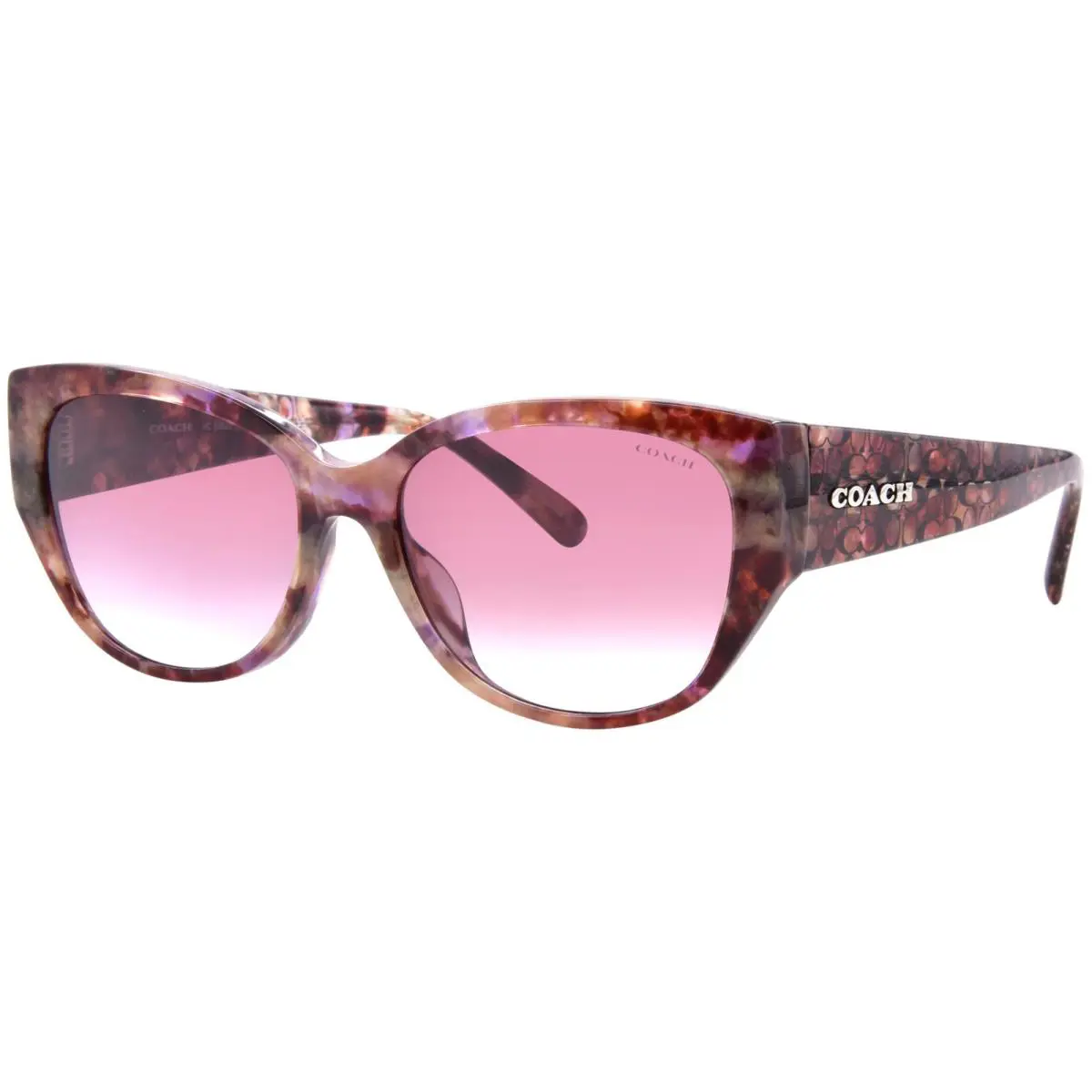 Coach CH563 HC8362U 57398H Sunglasses Women`s Tortoise/purple Gradient 57mm