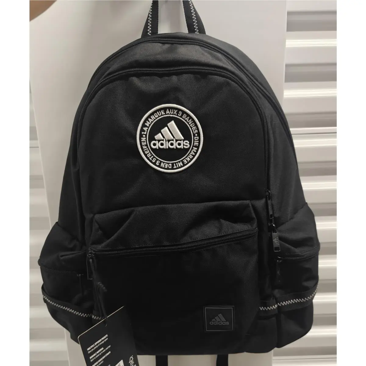 Adidas Black Backpack City Icon