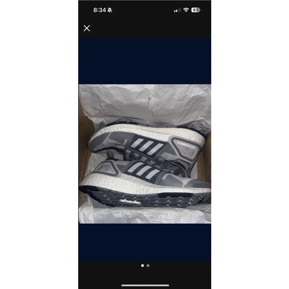 Adidas shoes - adidas UltraBoost DNA - UltraBoost DNA - Gray 0