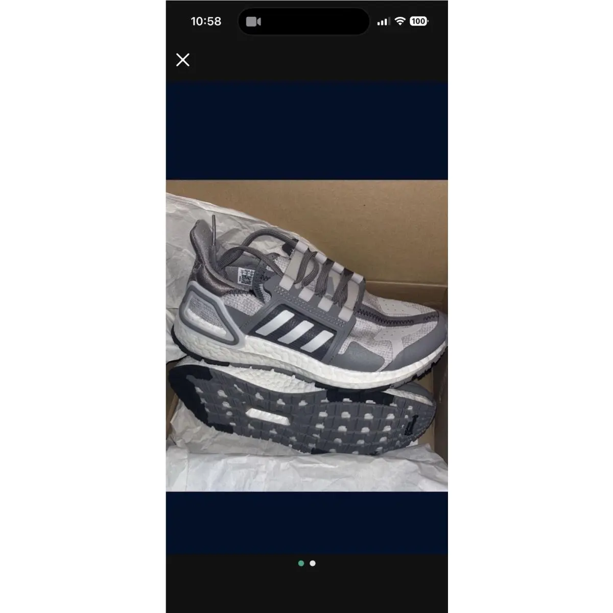 Adidas shoes - adidas UltraBoost DNA - UltraBoost DNA - Gray 1