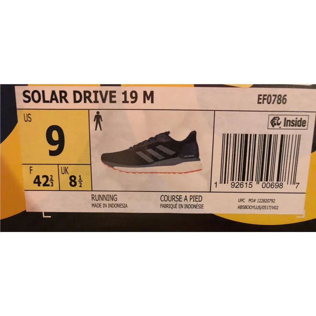 Adidas shoes - adidas Solar Drive - Solar Drive - EF0786 - Navy/Orange 5