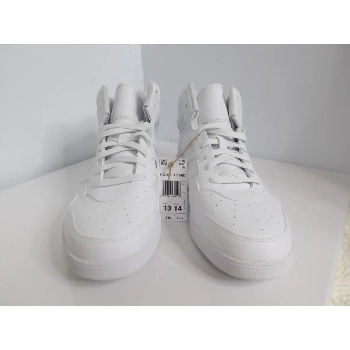 Size 13 - Adidas Hoops 4.0 Mid White