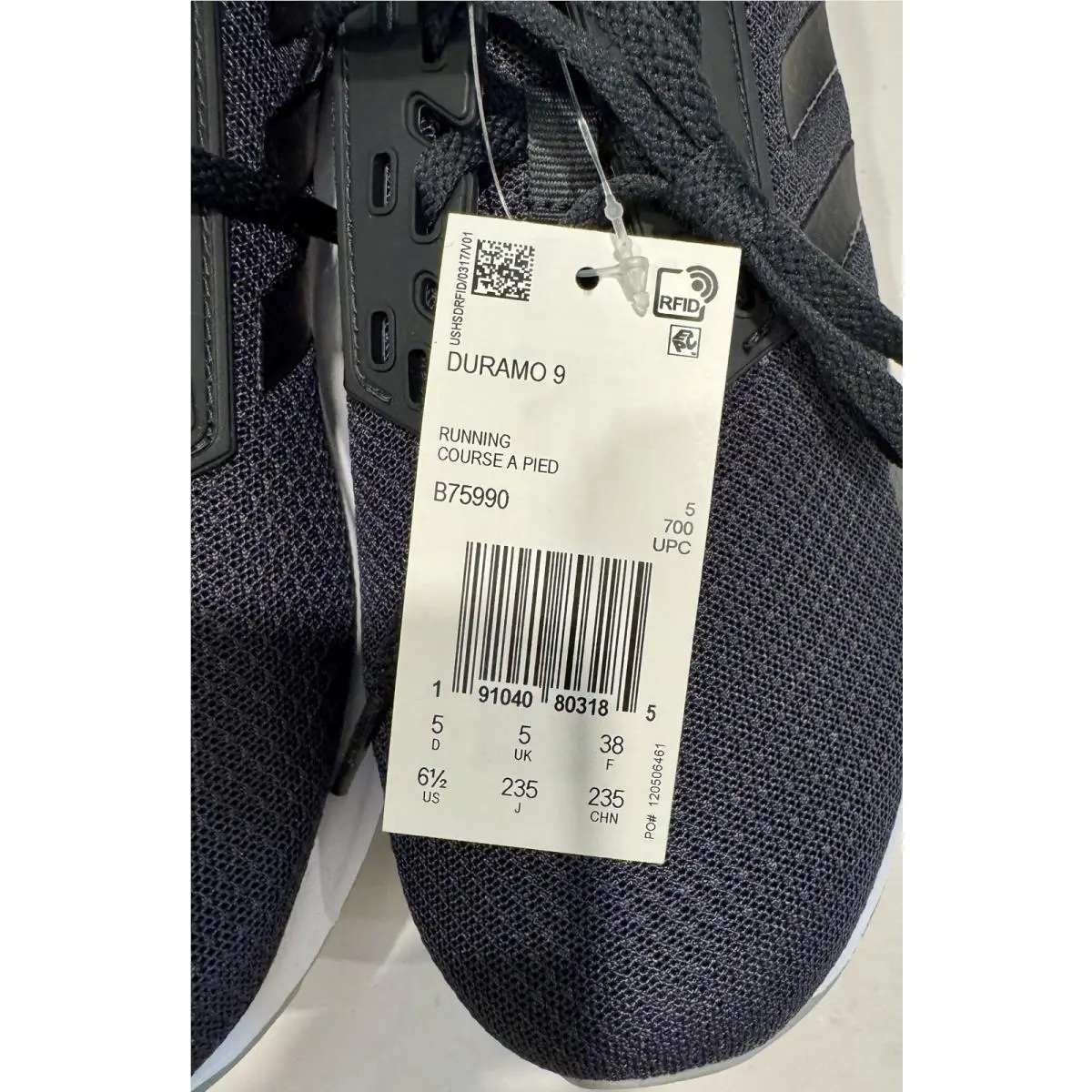 Adidas shoes - adidas Duramo - Duramo - B75990 - Black 4