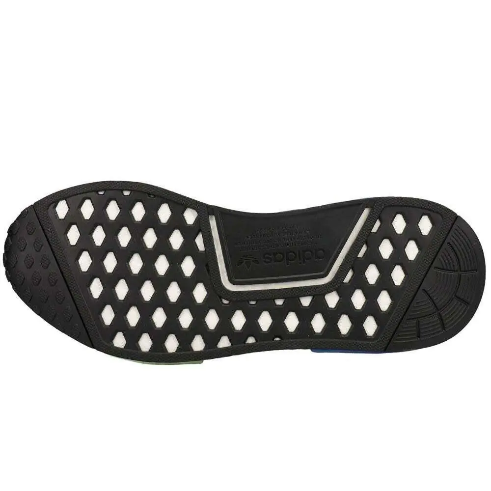 Adidas shoes - adidas NMD R1 - NMD - EG7945 - Black,Blue,Yellow (UPC: 193103651399) 3