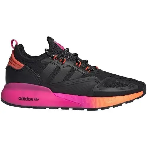 Adidas Mens ZX 2K Boost Running Shoe Casual Athletic Sneaker Black /red US 11M