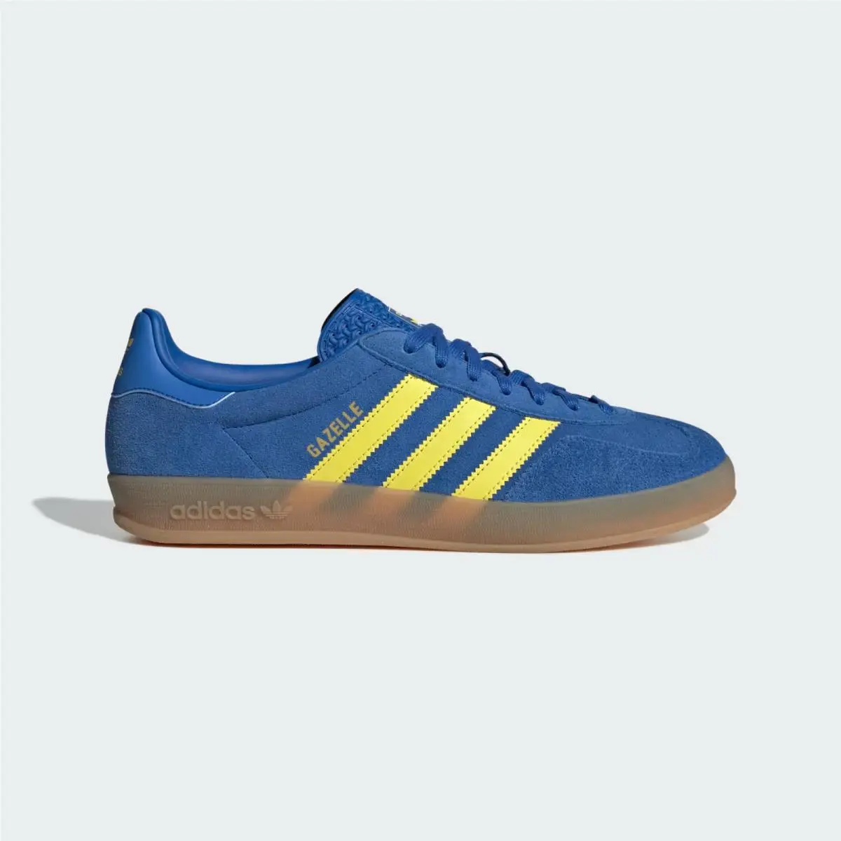 Adidas Blue Gazalle Indoor Shoes Casual Trainers Comfortable Shoes Size 10.5