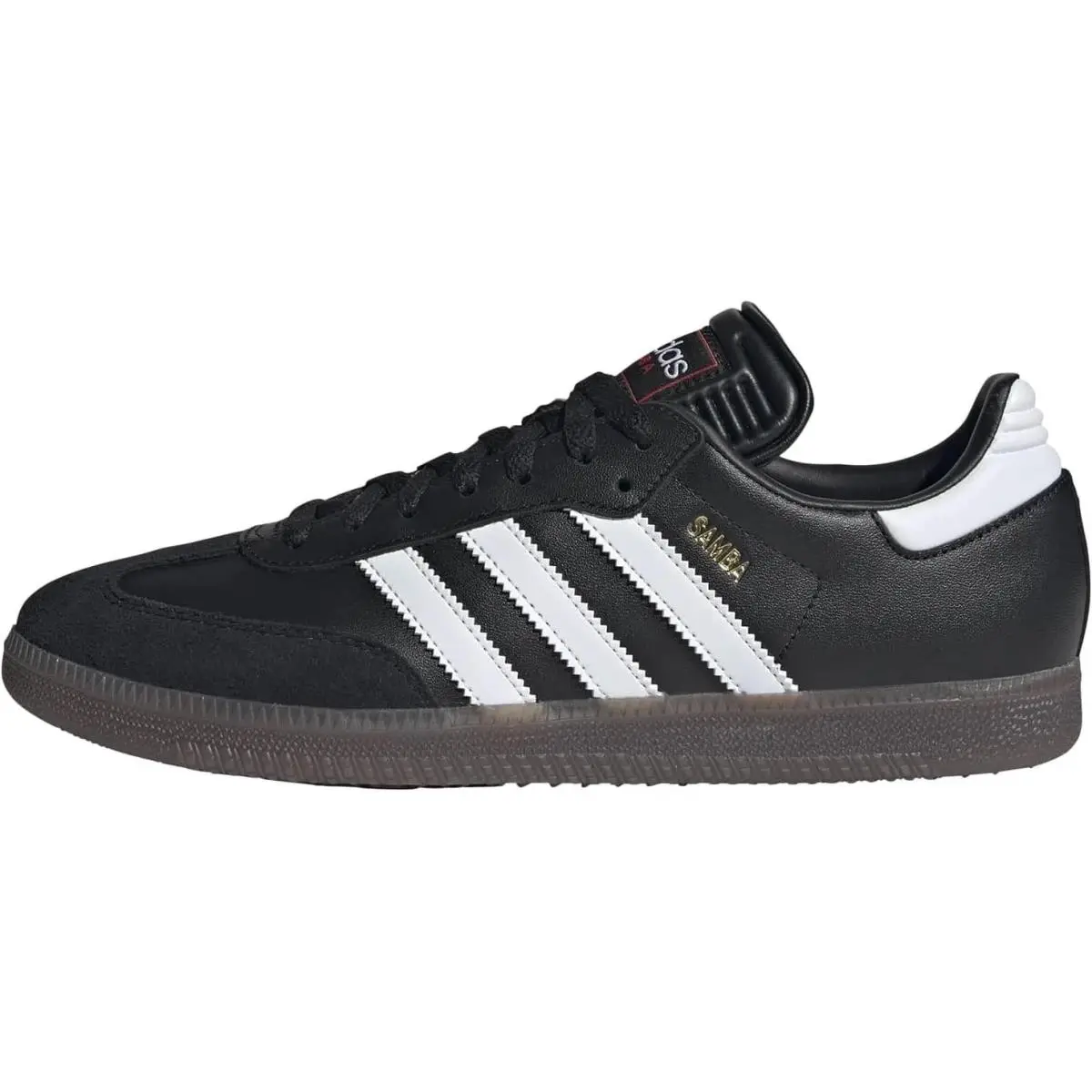 Unisex Samba Indoor Sneaker Black/white/vivid Red 7.5 US Men by Adidas