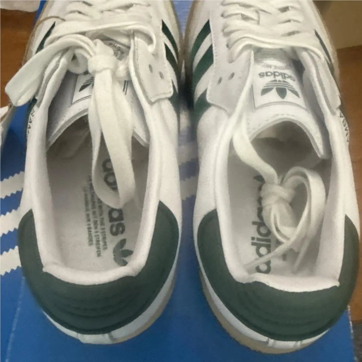 Adidas shoes - adidas Sambae - Sambae - White/Green, Main: White 3
