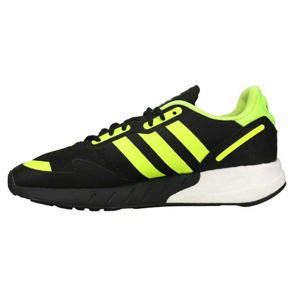 Adidas shoes - adidas ZX - Core Black / Solar Yellow / Matte Silver - FY3632 2