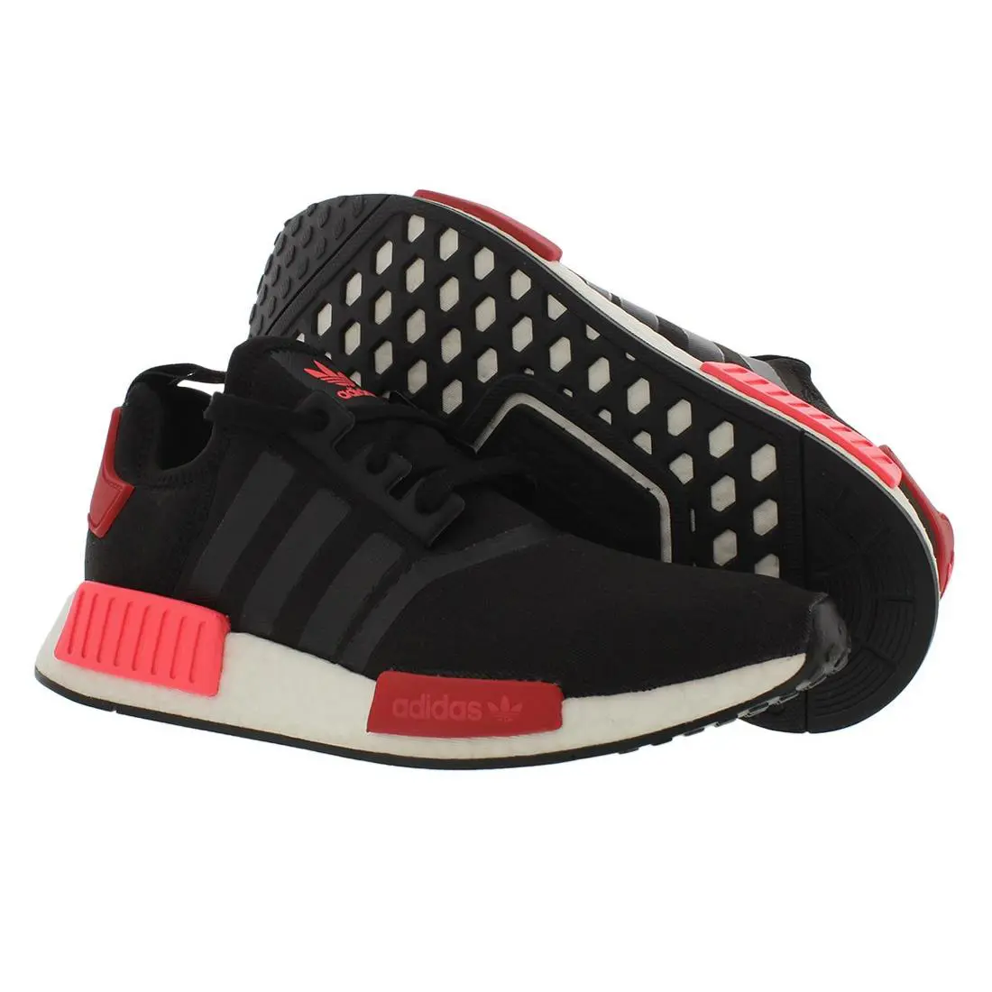 Adidas Nmd_R1 Womens Shoes Size 6.5 Color: Black/white/red