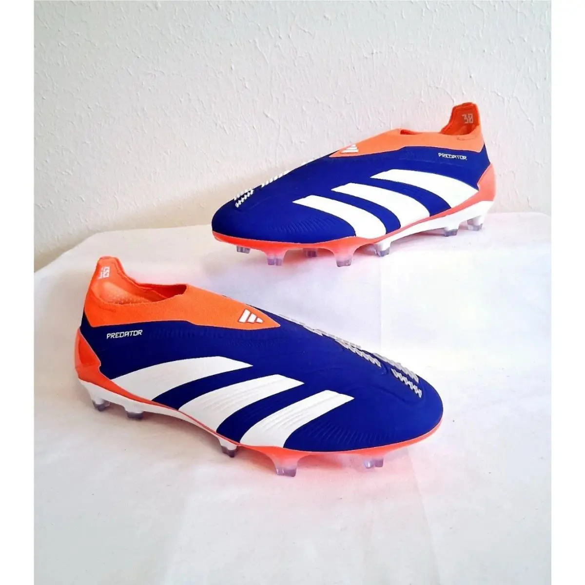 Adidas shoes - Predator Elite Laceless Firm Ground Soccer Cleats - IF6447 - Blue 8