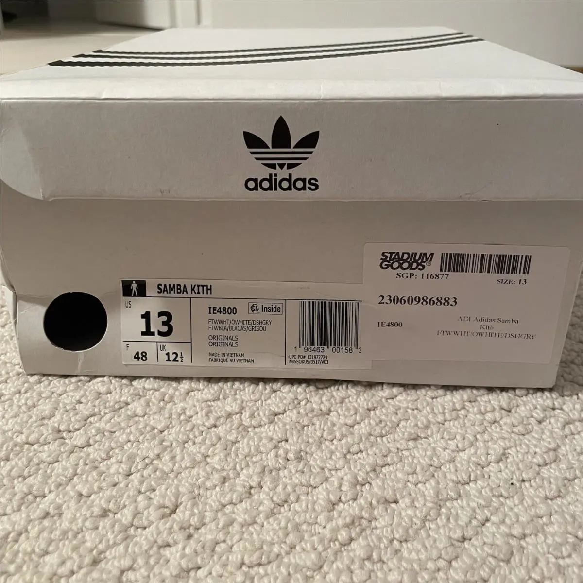 Adidas shoes - adidas Samba - Samba - IE4800 - White 6