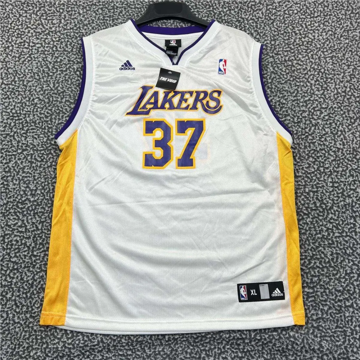Los Angeles LA Lakers Artest 37 Jersey Shirt Men XL Adidas Sleeveless