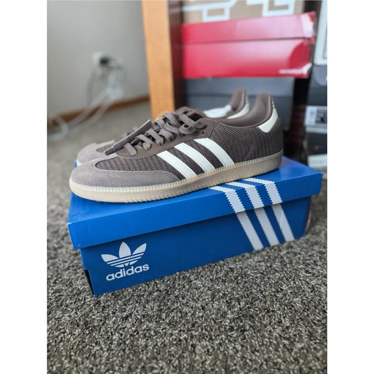 Adidas shoes - adidas Samba OG - Samba - JS3830 - Brown 0