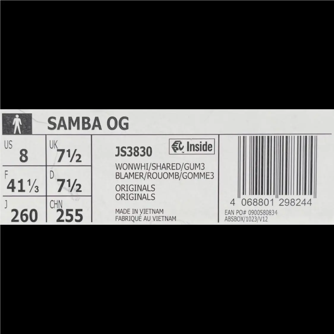Adidas shoes - adidas Samba OG - Samba - JS3830 - Ivory 8