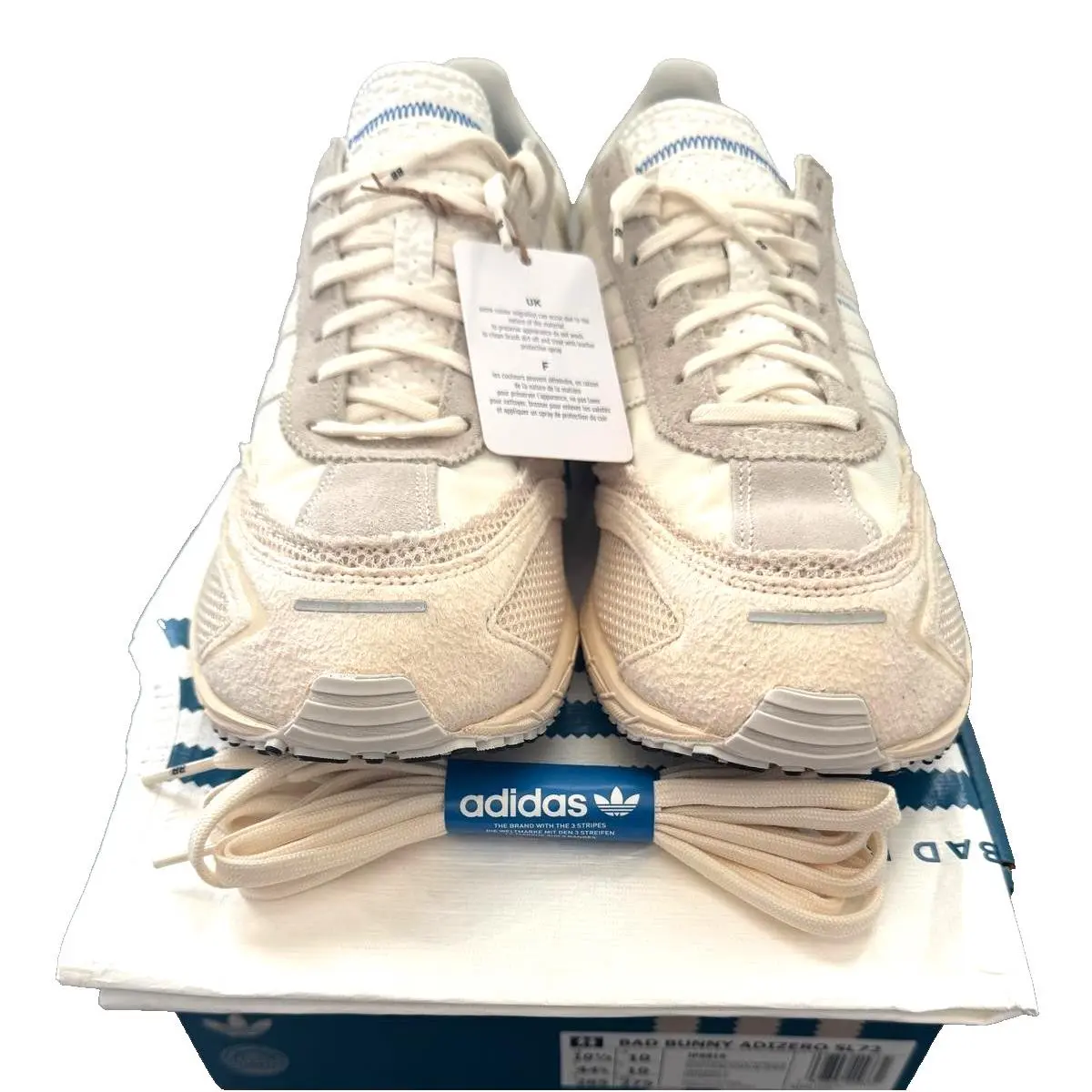 Adidas shoes - adidas Adizero SL 72 Bad Bunny - JP8816 - White 4