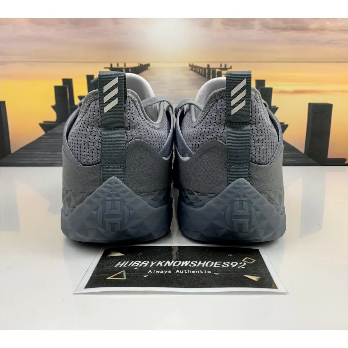 Adidas shoes - adidas james harden vol 5 - S29209 - Gray (UPC: 0194818368428) 6