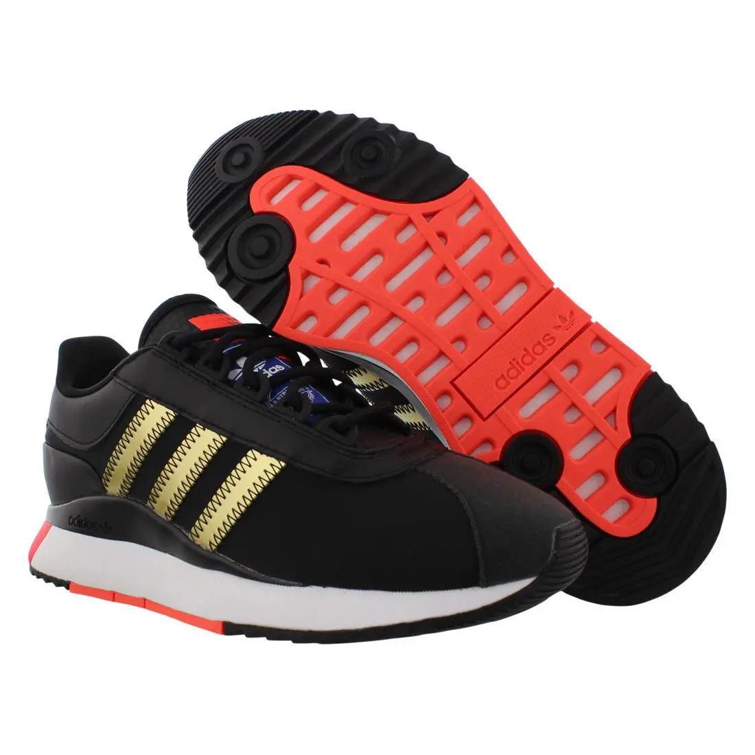 Adidas Originals Sl Andridge Womens Shoes Size 6.5 Color: Black/gold/red