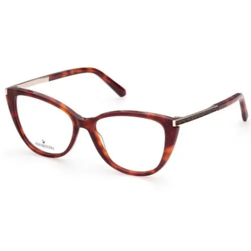 Swarovski SK5414 052 Dark Havana Womens Eyeglasses 53-15-145mm