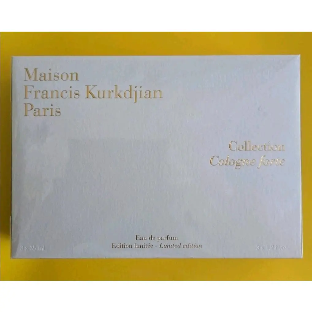 Maison Francis Cologne Forte Collection Limited Edition Eau De Parfum 35mlX3