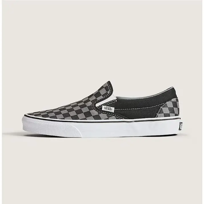 Vans shoes - CHECKERBOARD - CHECKERBOARD - Ivory, s: Black/Pewter Checkerboard 2