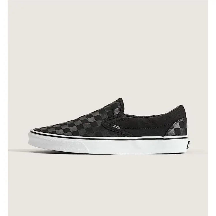 Vans shoes - CHECKERBOARD - CHECKERBOARD - Ivory, s: Black/Pewter Checkerboard 12