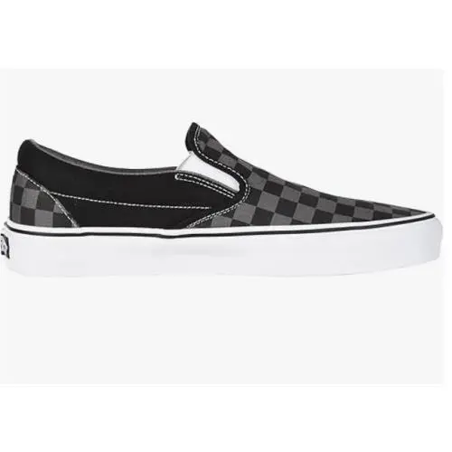 Vans shoes - CHECKERBOARD - CHECKERBOARD - Ivory, s: Black/Pewter Checkerboard 8